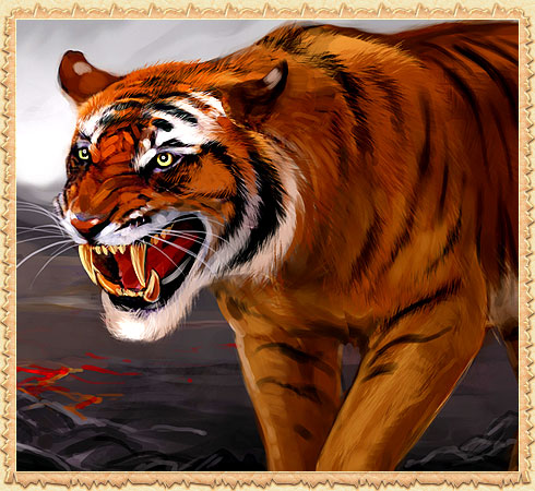 Воплощенный саблезубый тигр